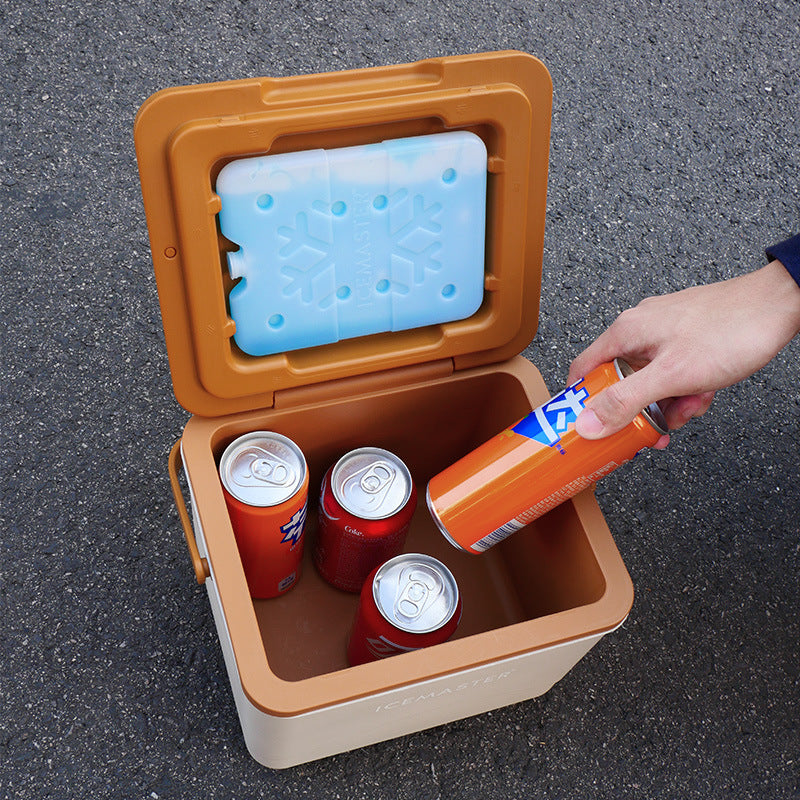 5l small cooler box labor day gift box refrigerated box car outdoor camping cooler box ice cube box wholesale