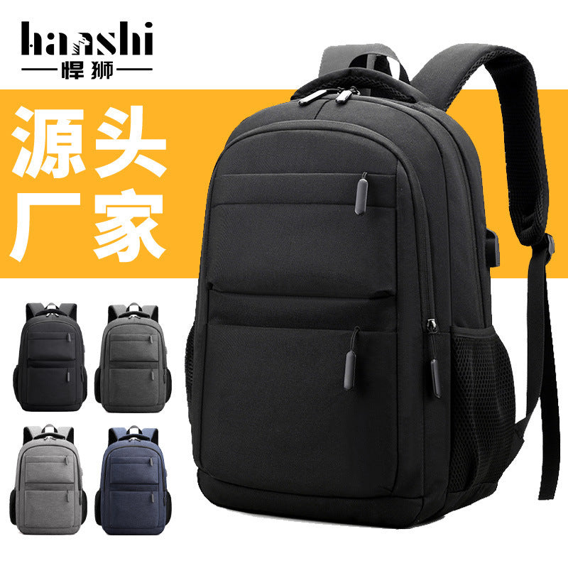Business Men's Commuter Backpack Premium Fashion Travel Backpack Large Capacity School Bag Waterproof Backpack Computer Bag