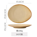 14.9inch plate-kiln turns warm white