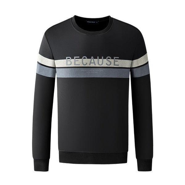 Paul Sweater Men's Long Sleeve T-Shirt Men's Spring and Autumn Casual Men's Top Fashion Trend Men's Sweater Bottom Shirt