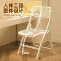 Office conference backrest chair breathable plastic foldable chair training chair thickened casual stool home computer chair dining chair