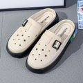 Step on shit feeling soft bottom baotou slippers women's summer outwearfashioneasiest for matchnew arrival crocs women's 2024thick sole sandals women