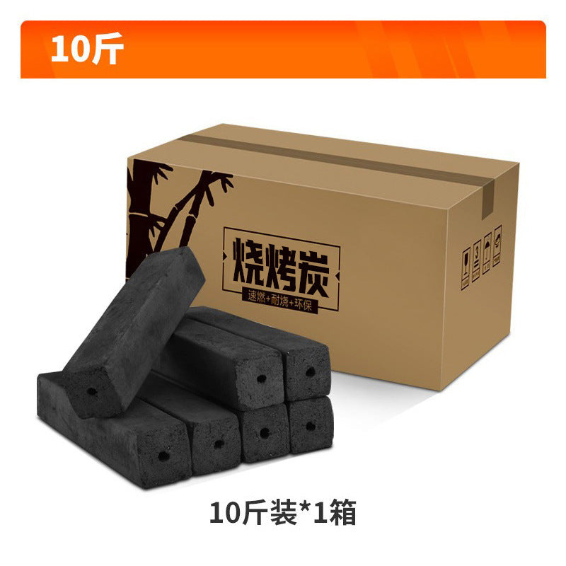 Environmental-friendly original wood charcoal barbecue special high temperature bamboo charcoal indoor smokeless machine charcoal for home stove tea heating and fire grilling