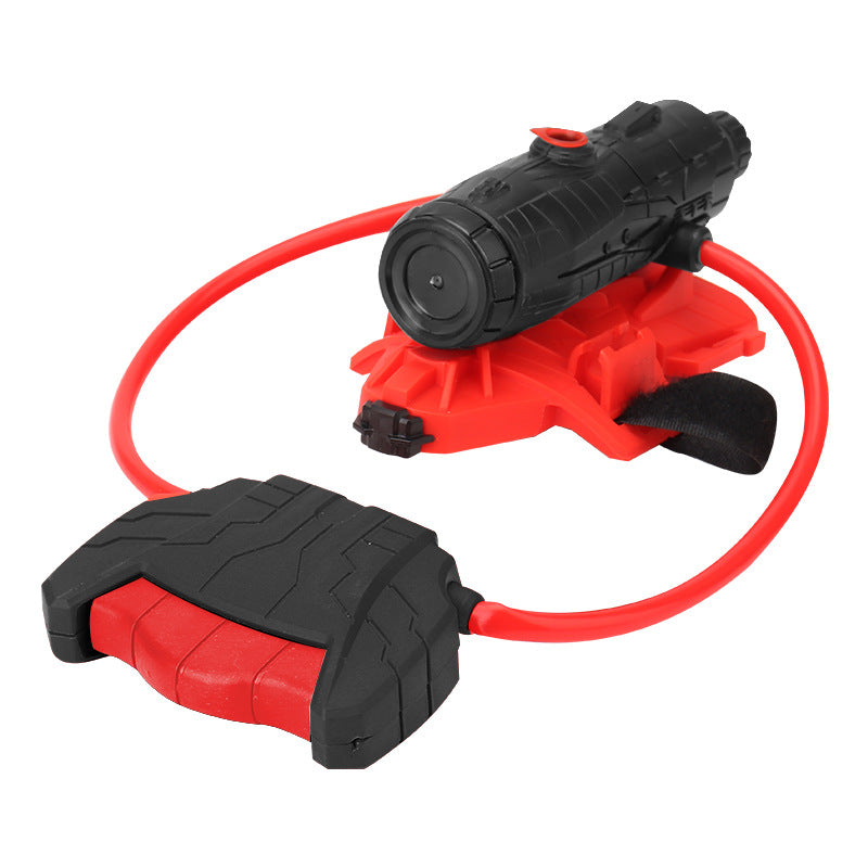 【custom】spider water gun launcher - press-to-fire, continuous spray, wearable arm water gun toy for kids