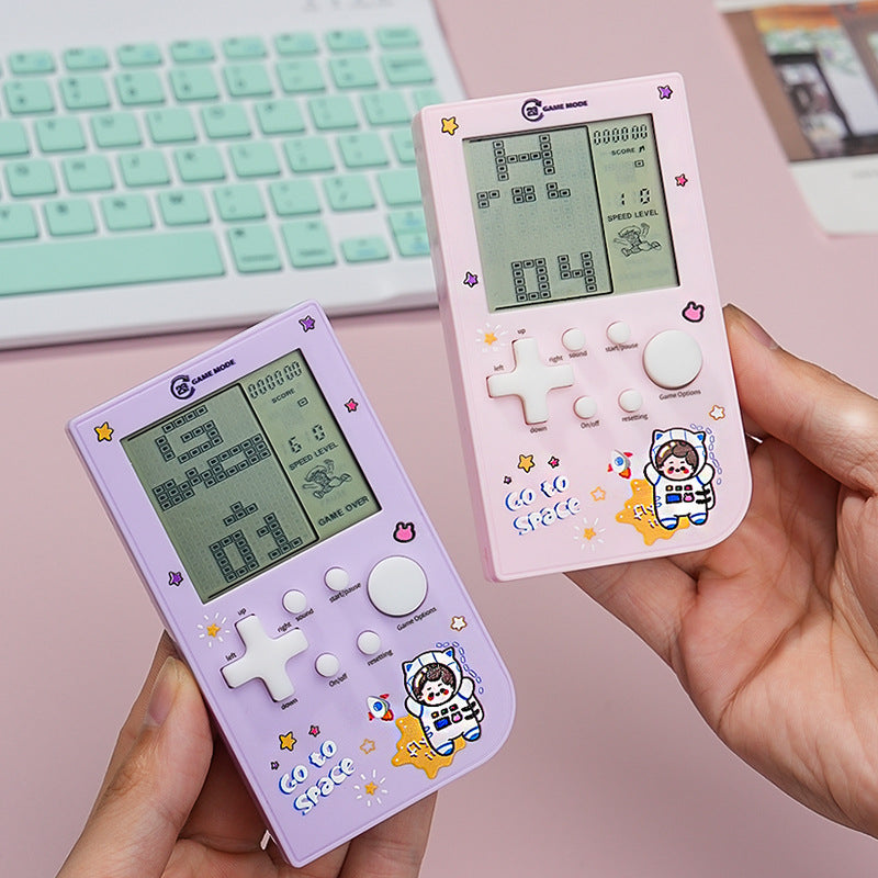 3inch large screen tetris game console classic nostalgic handheld digital game console toy gift wholesale