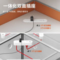 Saint li screen desk - minimalist modern creative office desk for employees, office staff desk and chair set