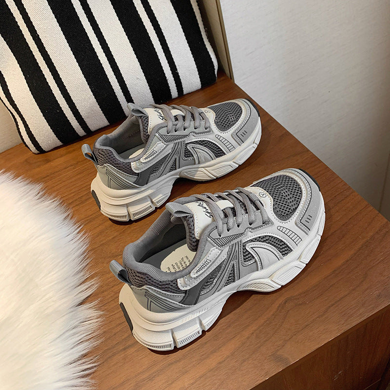 Dad shoes women's spring & fall 2026 new women's shoes easiest for matchthick sole shoes best selling casual shoes height increasing sports shoes