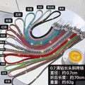 New 7mm full diamond long crossbody phone lanyard - hot selling sparkling rhinestone, premium single shoulder chain