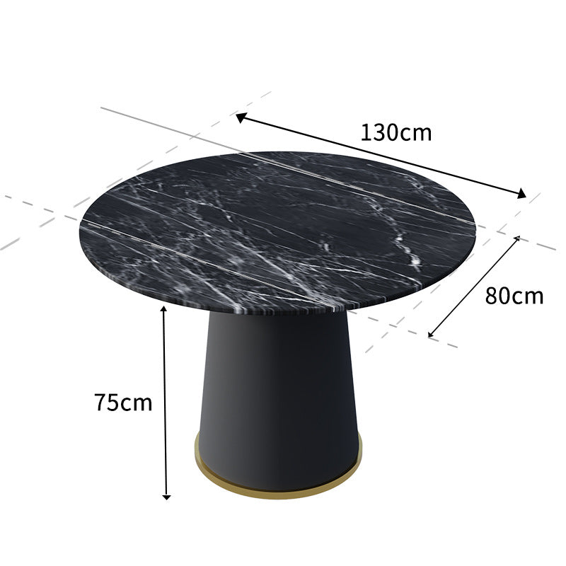Manufacturer wholesale simple round casual scandinavian round table living room negotiation hotel office b&b popular dining table