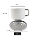 Scandinavianins creative ceramic coffee cup high-grade high-looking electroplated afternoon tea milk cup drinking ceramic cup