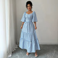 new women's striped dress for cross-border e-commerce on  (us & europe)