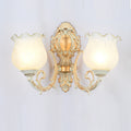 European style led wall lamp - bedroom bedside sconce - wall sconce - kids' room light - american retro ambient lighting fixture