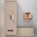 Boss desk office desk casual modern president manager desk supervisor table and chair combination light luxury executive desk office furniture
