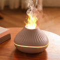 2025 new flame aroma diffuser usb home humidifier crackle bead scented air freshener