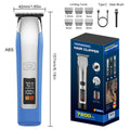 waterproof professional electric hairdresser fast charging oil head hair salon bald electric clipper for home hairdressing clipper