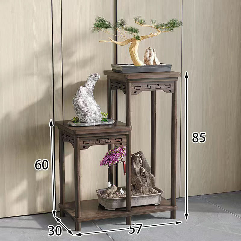 Coffee table solid wood side table corner table chinoiserie solid wood tea table antique small tea tableaccessible luxury bogu rack ornaments rack entrance cabinet
