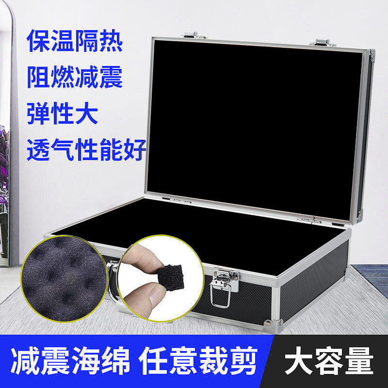 Dongguan Aluminum Box Portable Aluminum Alloy Box Shockproof Testing Toolbox Equipment Storage Box Instrument Box Sample Display Box