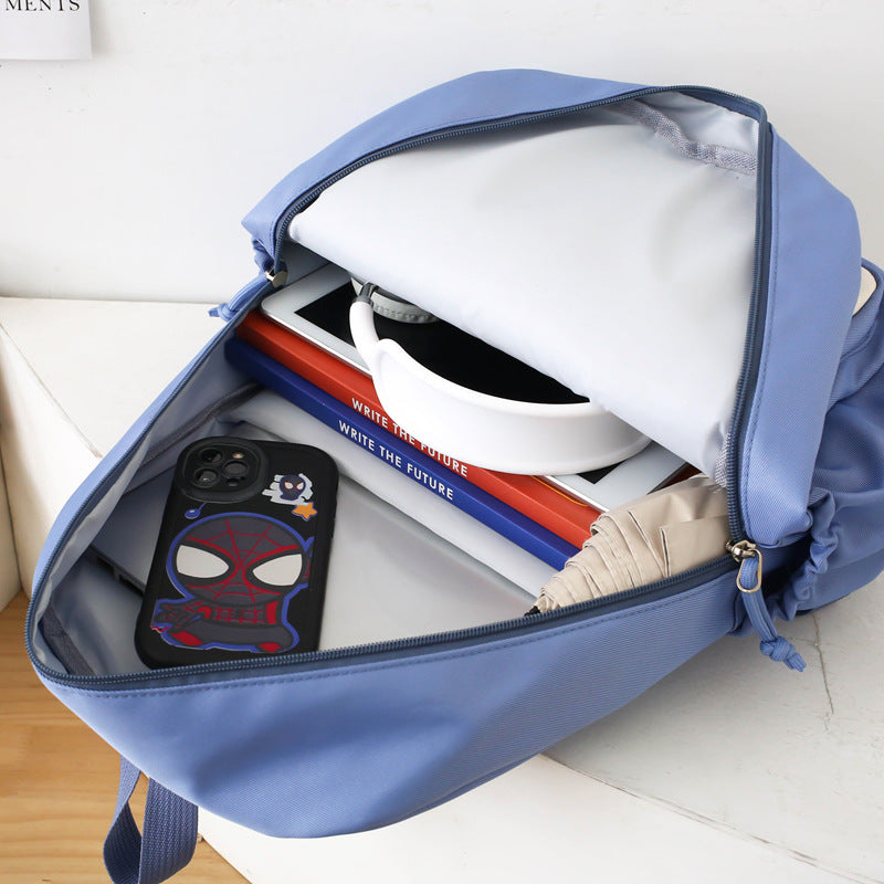 School bag male new primary school students tutoring bag large capacity primary and secondary school backpack cute cartoon children backpack