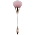 Single long-handled makeup brush, small waist makeup brush, electroplated large powder brush, manicure dust, soft hair makeup brush