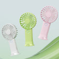 new product handheld fan mini desktop fan usb rechargeable high wind power student small fan wholesale logo