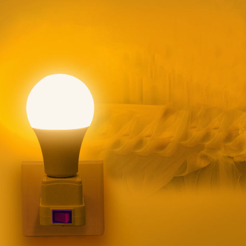 LED color light bulb, colorful ambient light bulb A60pc ball bulb E27 screw indoor lighting ambient night light