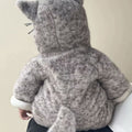 Winter clothing for men and women, baby heattech rompers, baby onesies, thickened newborn cute super cute outing clothes