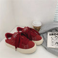2026 spring new arrival: versatile canvas sneakers for women - trendy ins style, nubuck leather, korean harajuku style, student skate shoes