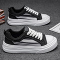 Trendy men's sneakers: new 2025 winter collection - lightweight, breathable, athletic & casual shoes. versatile lace-up design with color block accents