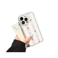 Suitable for iphone 17 korean ins style striped bunny strawberry mobile phone case apple 16 girly heart 15/14 anti-fall