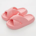 Cross-strap slippers for women, summer outerwear, new arrivalfashion couple shoes for women, home non-slip thick sole slippers, men's flip-flops