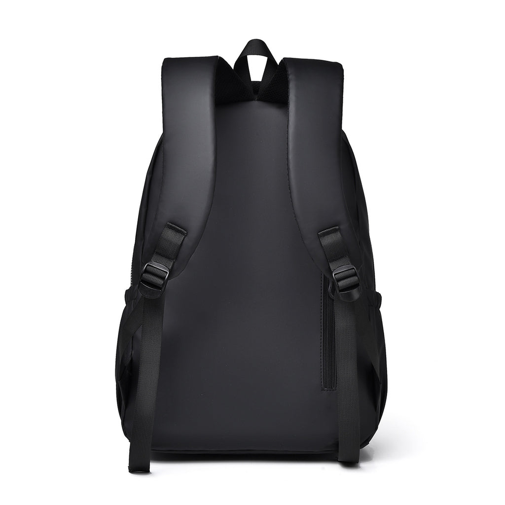 Processing custom casual backpack men's simple 15.6-inch computer backpack anti-splashing large-capacity student backpack