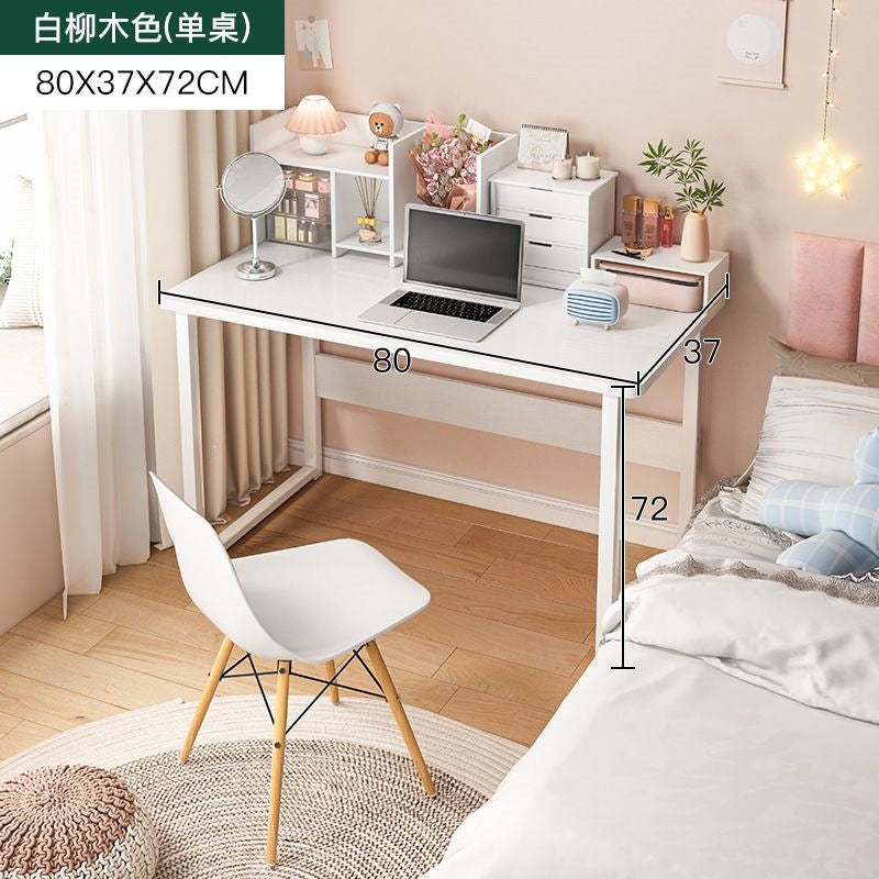 Computer desk bedroom home simple desk student study table direct sales rectangular white desktop office desk
