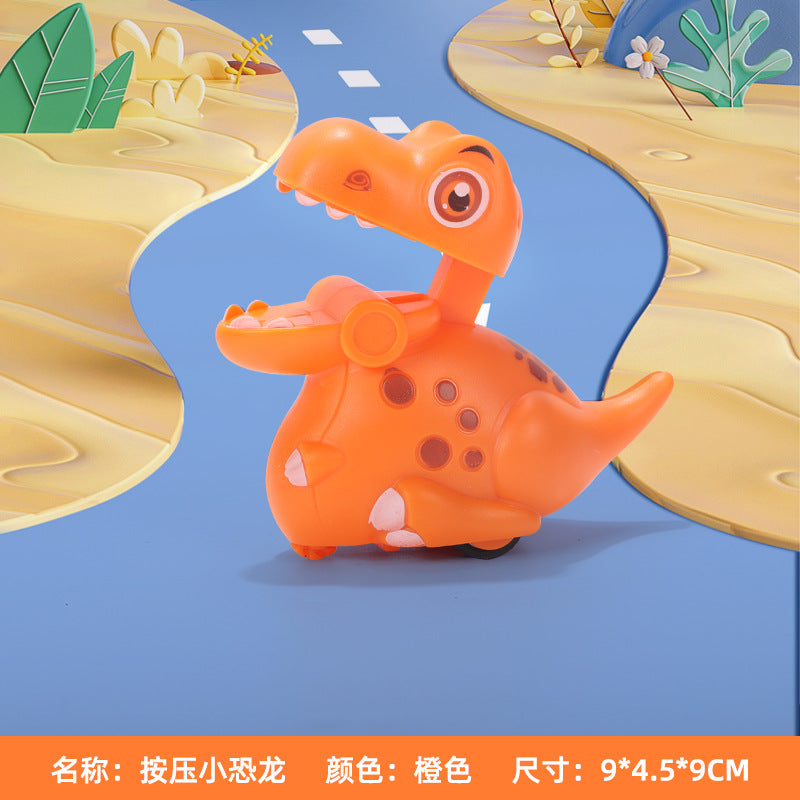 hot-selling press aerospace pull-back inertia car animal baby educational kids toys for boys and girls night market stalls