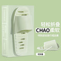Foldable hotel business trip leaky slippers home indoor couple travel disposable slippers bathroom non-slip