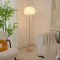Floor lamp scandinavianaccessible luxurypopular feather lamp sofa living room lamp warm feeling storage vertical bedside atmosphere lamp