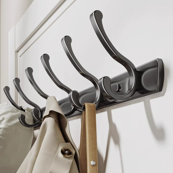 Hanging hanger, wall hanging on the wall, back door hanging hook, no punching, strong load-bearing entry entrance, clothes hanger, coat hook