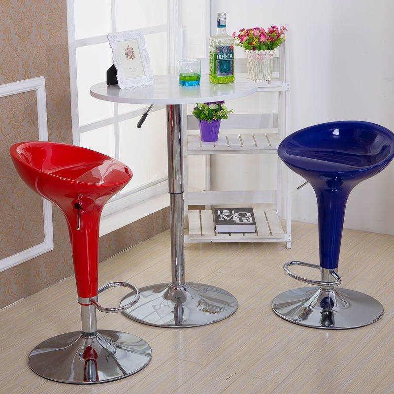 High table bar table round casual cocktail table adjustable small round table high bar round table bar chair