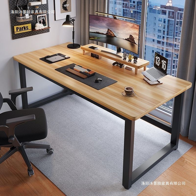 Thickened study tablefor home desktop office desk student desk bedroom competition desk rental house simple desk computer desk