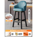 Lake blue nappa leather [75 high carbon steel legs] with thickened 7cm high-elasticity sponge padding