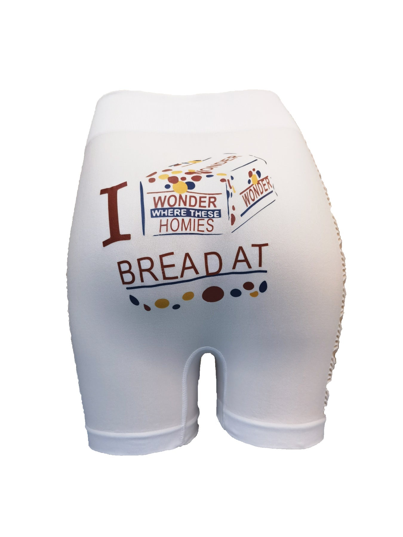 Cross-border hot-selling printed hollowed-out sexy yoga pants, women's fitness sports tight boxer shorts