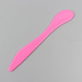 Medium-sized facial mask spatula, plastic mixing stick, applicator, mask spreader, beauty diy mask tool, 16cm total length