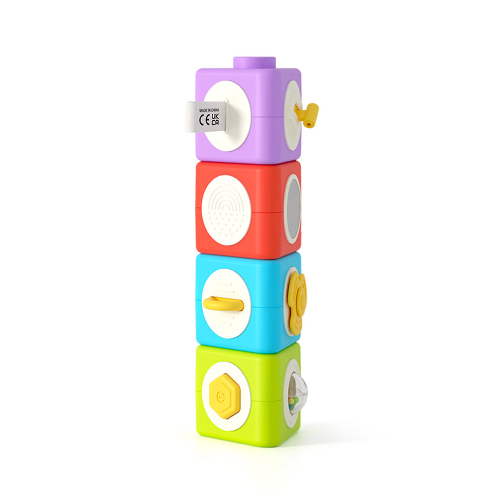 premium stacking blocks - multifunctional building blocks for baby's early learning, montessori education, and mother & baby essentials