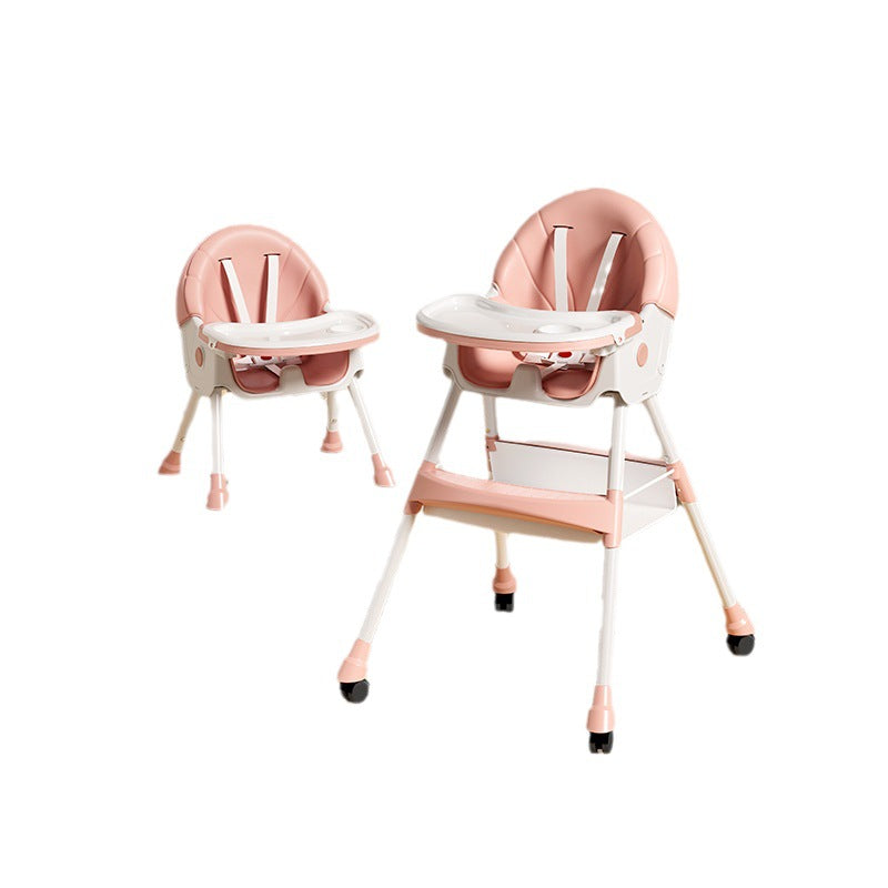 Baby high chair - multifunctional dining chair for infants and toddlers, foldable, portable, anti-fall, suitable for home use