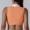 color block high-stretch active skort two-piece set - fitness, badminton, running, tennis outfit - custom yoga set available