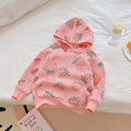 Girls' sweatshirt  spring/autumn new arrival top, stylish and trendy autumn base layer for young children and toddlers, girls' autumn fashion