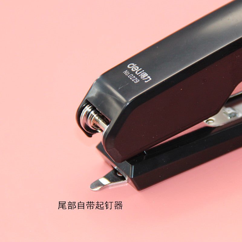 Deli Stationery 0229 Stapler No. 10 Stapler 10 #Stapler tail comes with a nail starter office supply
