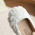 Vancahao girls' floral princess shoes, spring  new collection: round-toe, half-wrap sandals for toddlers and young children