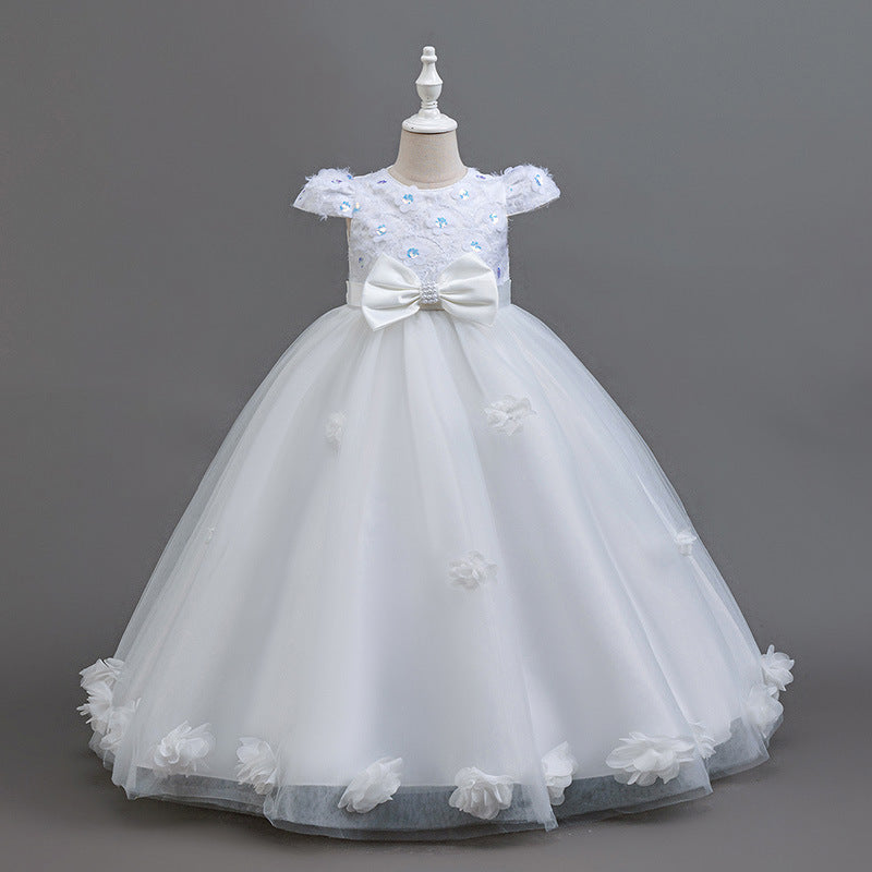 Children's dresses: flower girl dresses, princess dresses, mesh evening gowns for girls, wedding dresses, runway & performance costumes