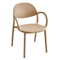 Scandinavianthickened plastic chairfor home negotiation dining chair dining table stool plastic backrest armrest table chair high backrest