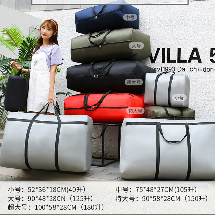Packing Moving Bag Wholesale Thickened Oxford Cloth Luggage Storage Bag Large Capacity School Season Sundries Organizing Bag